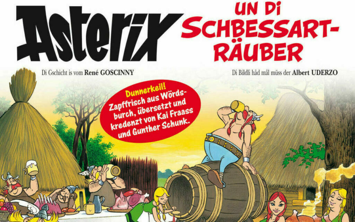 Asterix un die Schbessarträuber Cover Asterix un die Schbessarträuber Cover